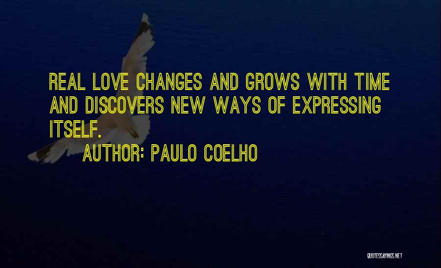 Love Grows Quotes By Paulo Coelho