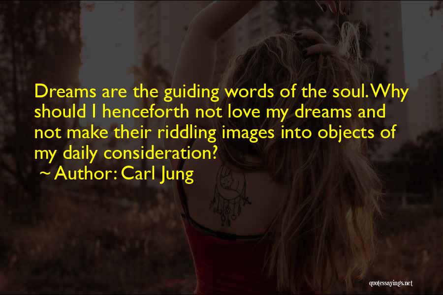 Love Guiding Quotes By Carl Jung