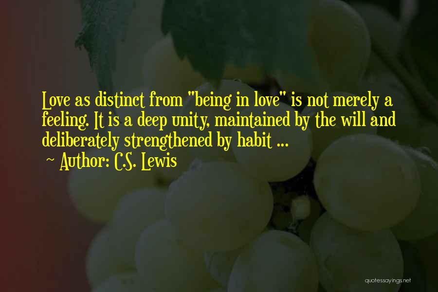 Love Habit Quotes By C.S. Lewis Love Habit Quotes By C.S. Lewis
