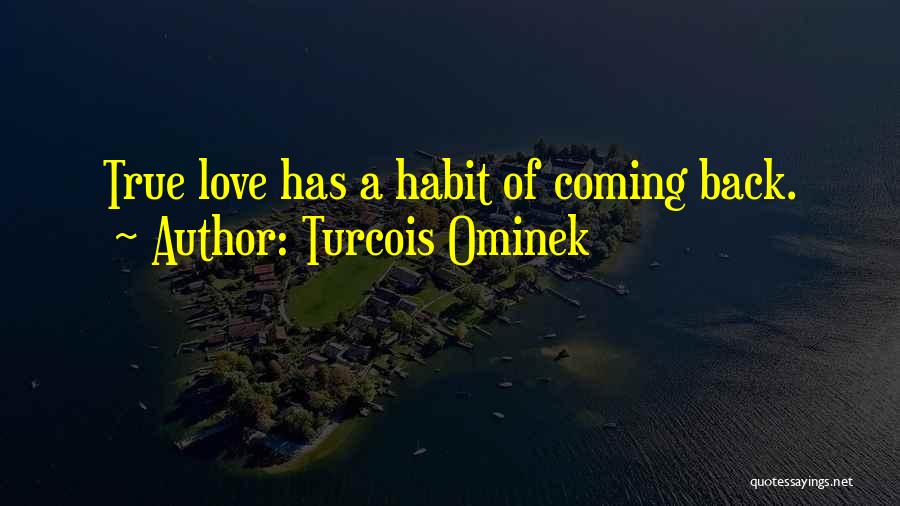Love Habit Quotes By Turcois Ominek