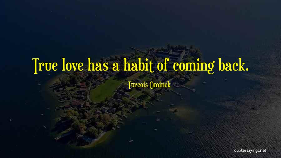 Love Habit Quotes By Turcois Ominek