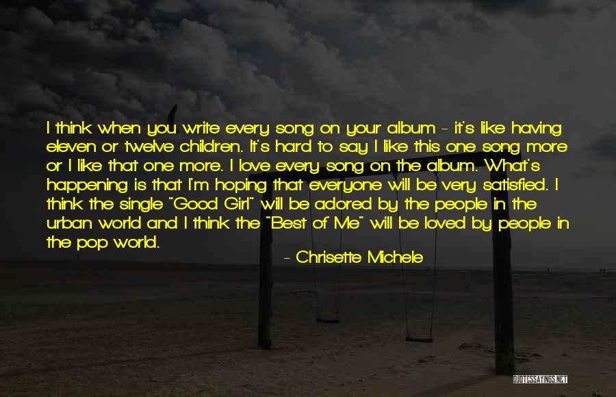 Love Happening Quotes By Chrisette Michele