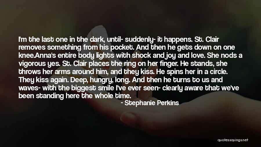 Love Happens Suddenly Quotes By Stephanie Perkins Love Happens Suddenly Quotes By Stephanie Perkins