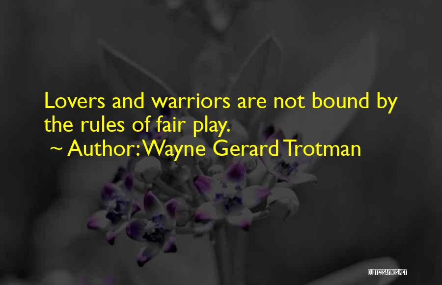 Love Has No Restrictions Quotes By Wayne Gerard Trotman