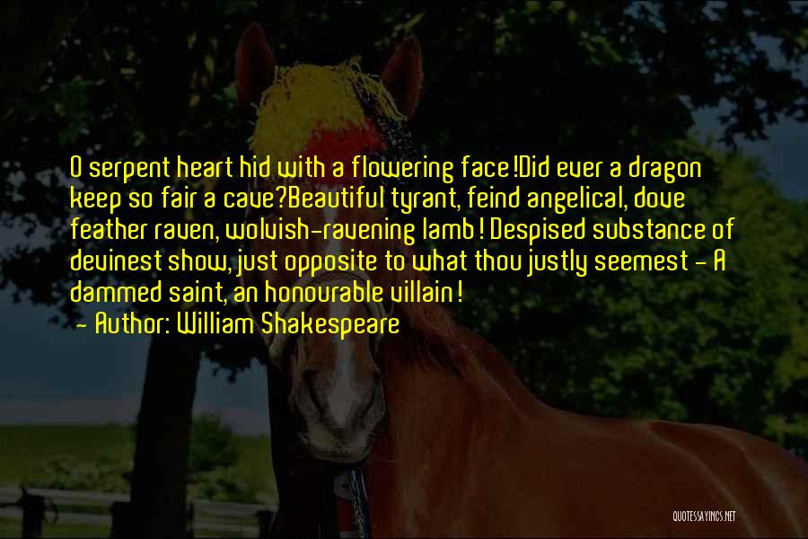 Love Hate Show Quotes By William Shakespeare