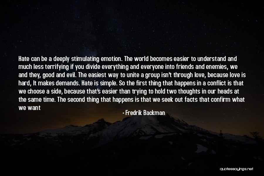 Love Hate Thing Quotes By Fredrik Backman Love Hate Thing Quotes By Fredrik Backman