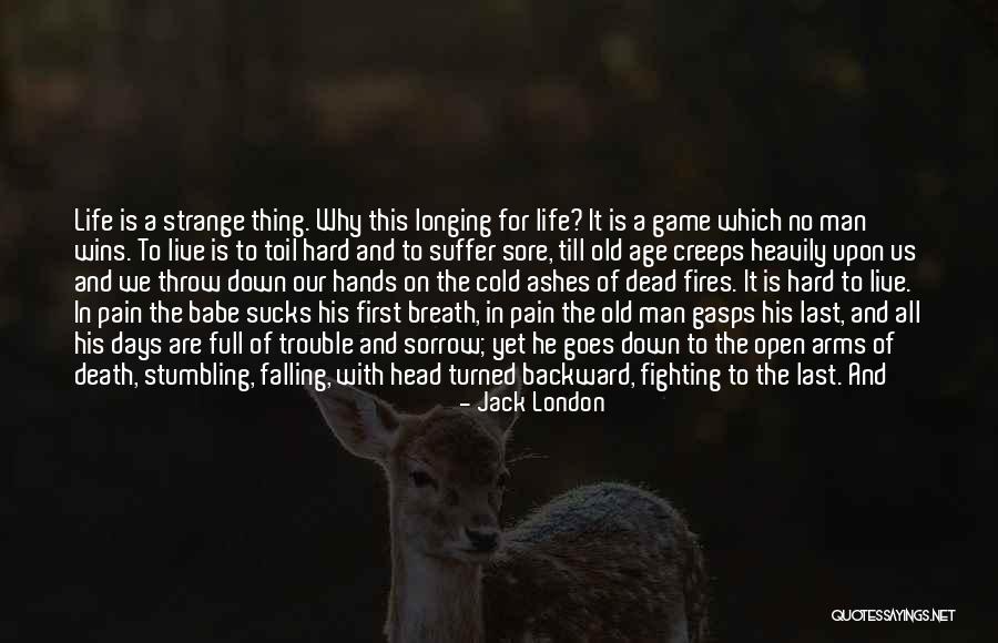 Love Hate Thing Quotes By Jack London