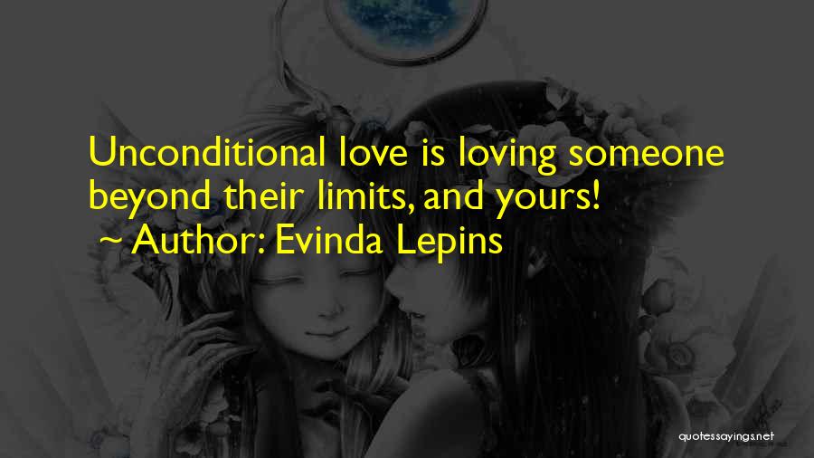 Love Having No Limits Quotes By Evinda Lepins