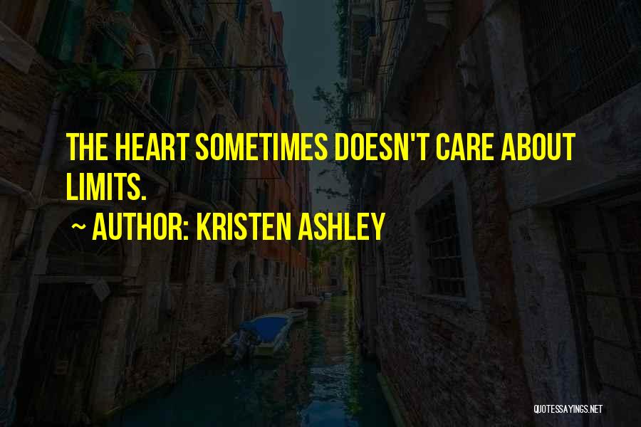 Love Having No Limits Quotes By Kristen Ashley