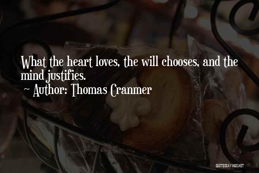Love Heart And Mind Quotes By Thomas Cranmer