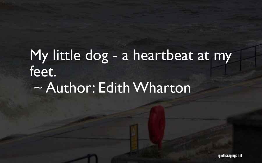 Love Heartbeat Quotes By Edith Wharton