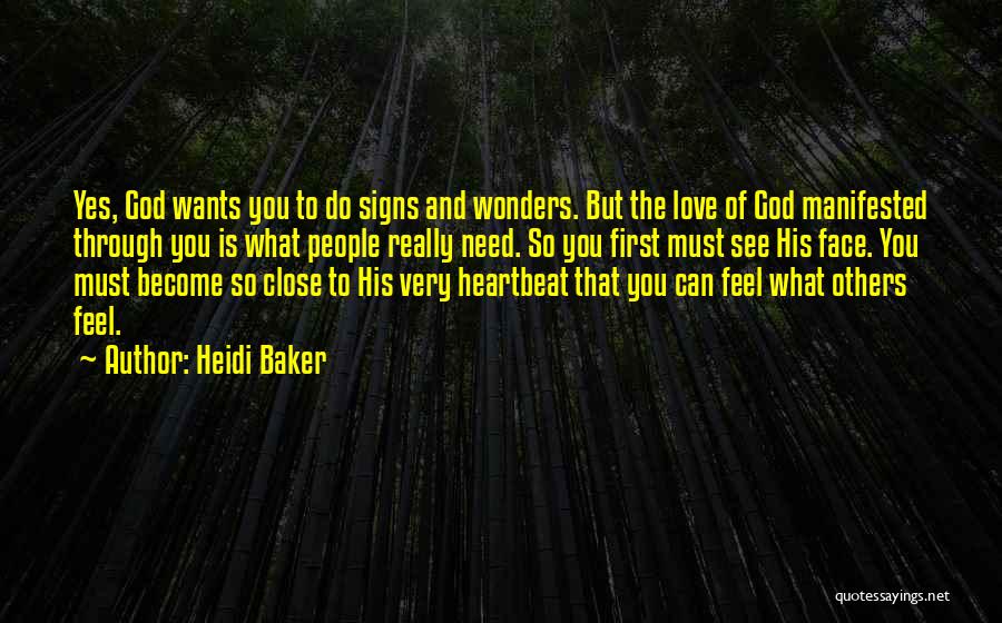 Love Heartbeat Quotes By Heidi Baker