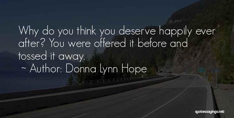 Love Heartbroken Quotes By Donna Lynn Hope