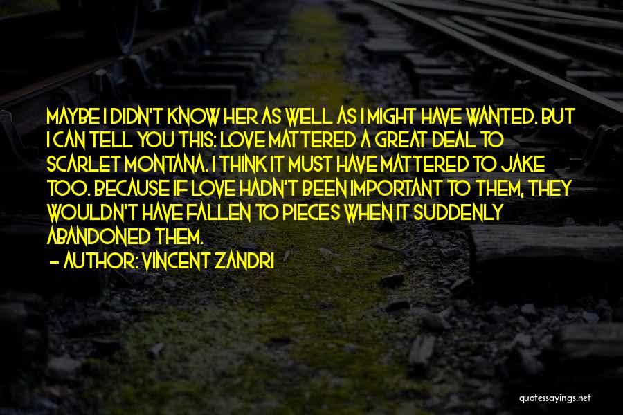 Love Her But Can't Tell Her Quotes By Vincent Zandri