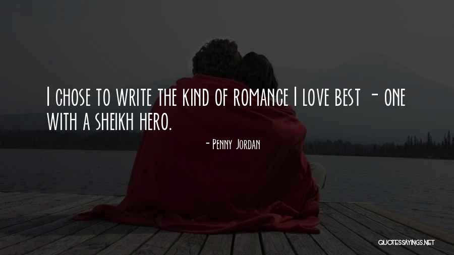 Love Hero Quotes By Penny Jordan