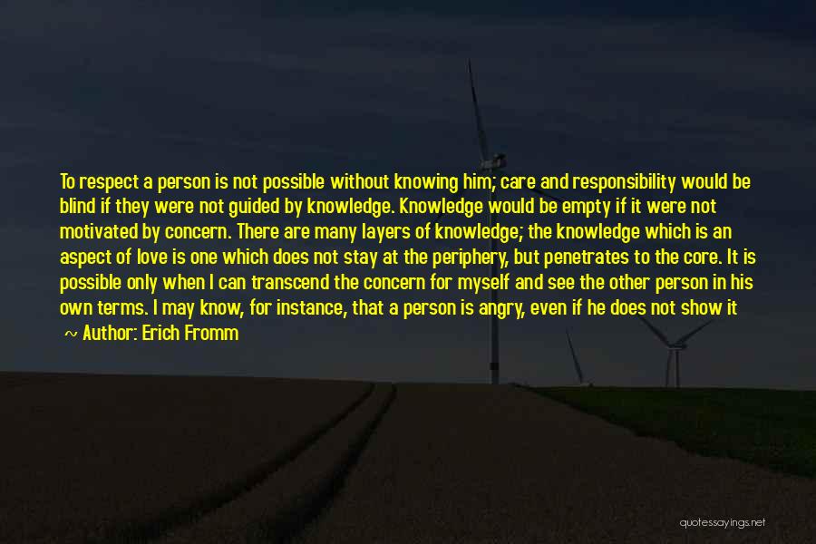 Love Him Deeply Quotes By Erich Fromm