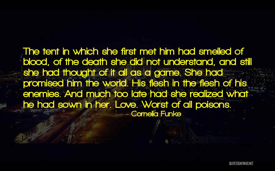 Love Him Still Quotes By Cornelia Funke Love Him Still Quotes By Cornelia Funke