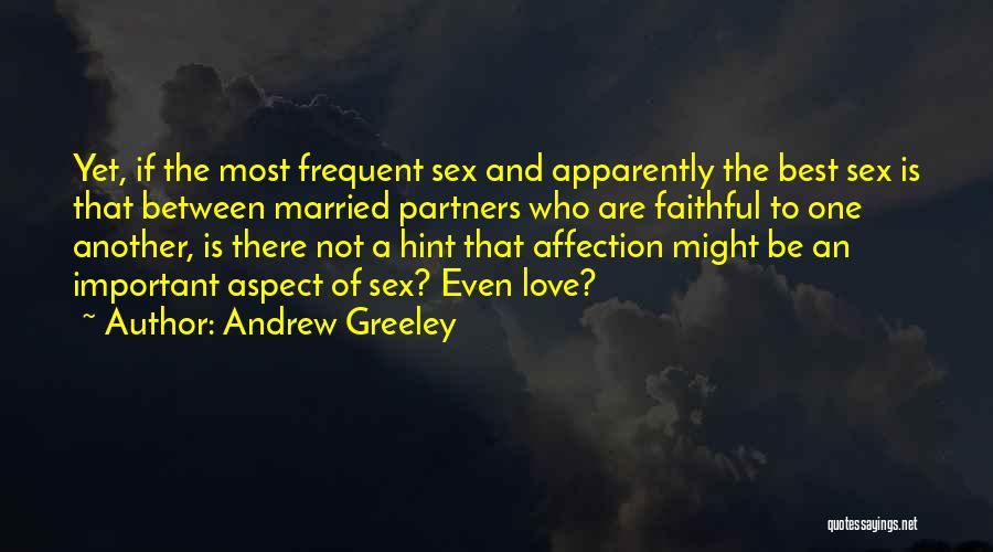 Love Hint Quotes By Andrew Greeley