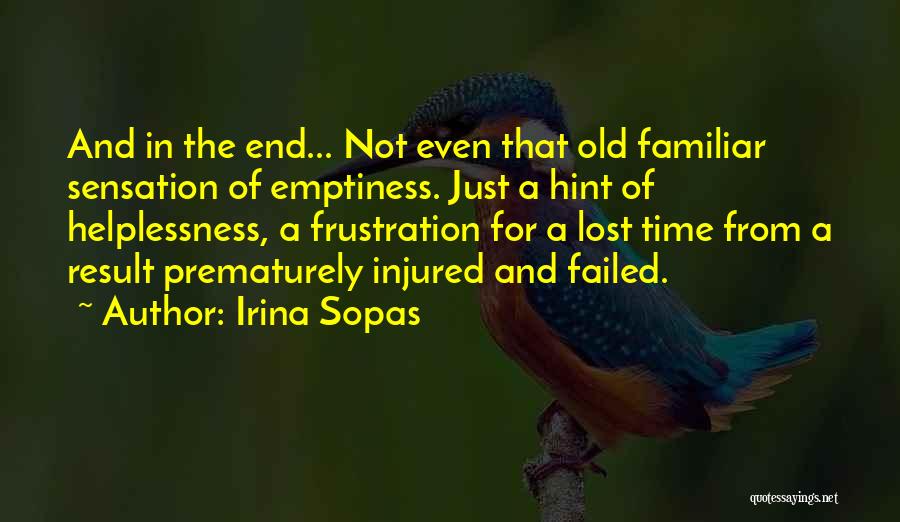 Love Hint Quotes By Irina Sopas