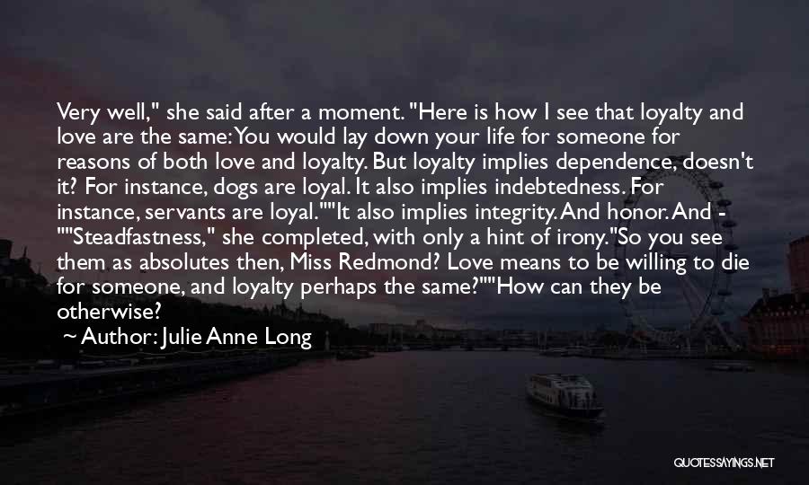 Love Hint Quotes By Julie Anne Long