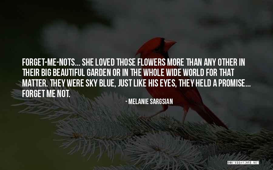 Love His Eyes Quotes By Melanie Sargsian