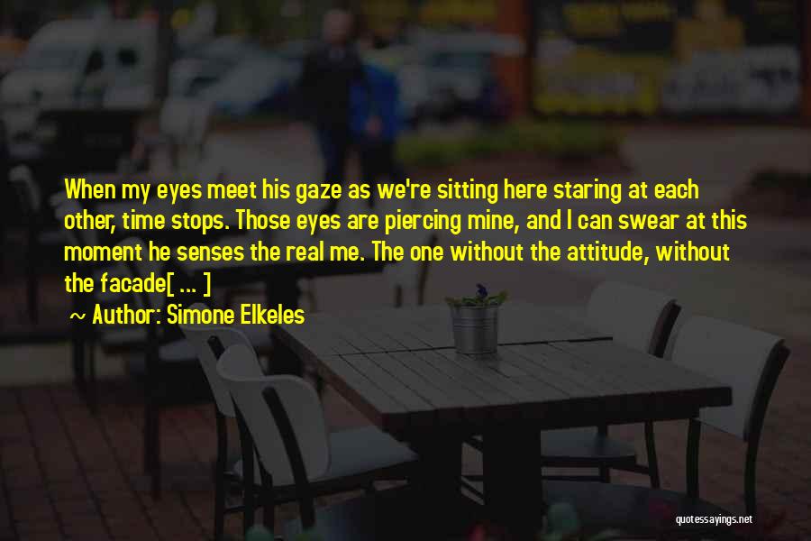 Love His Eyes Quotes By Simone Elkeles