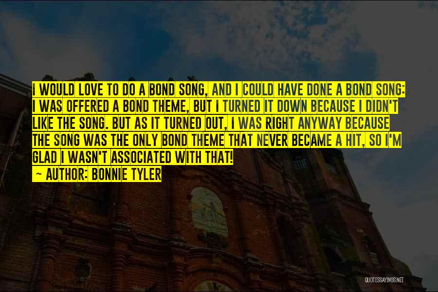 Love Hit Quotes By Bonnie Tyler