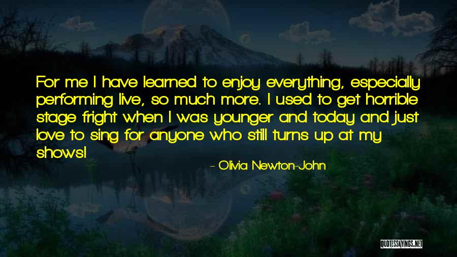 Love Horrible Quotes By Olivia Newton-John Love Horrible Quotes By Olivia Newton-John