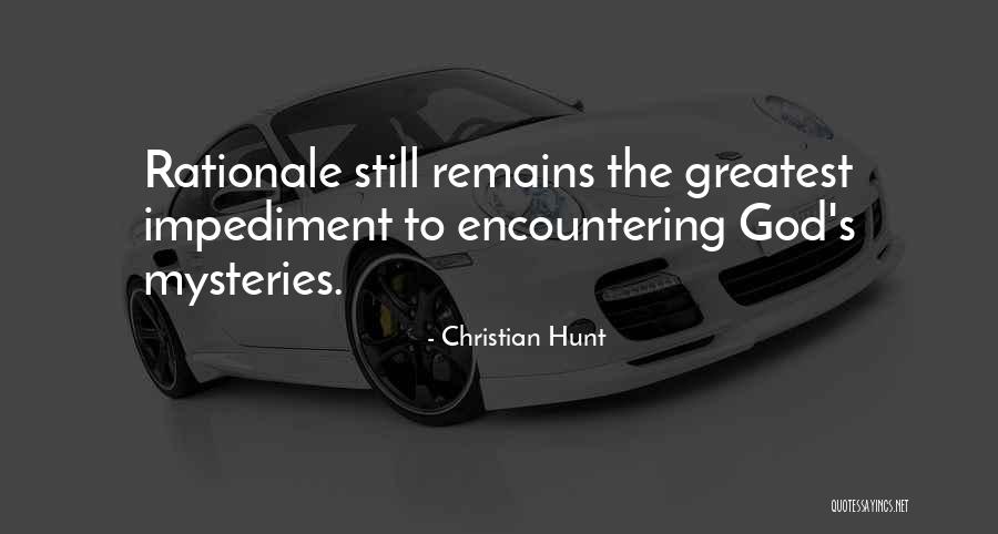 Love Hunt Quotes By Christian Hunt