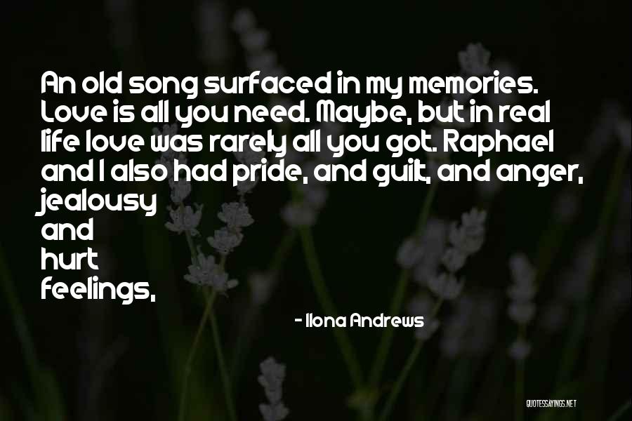 Love Hurt Feelings Quotes By Ilona Andrews