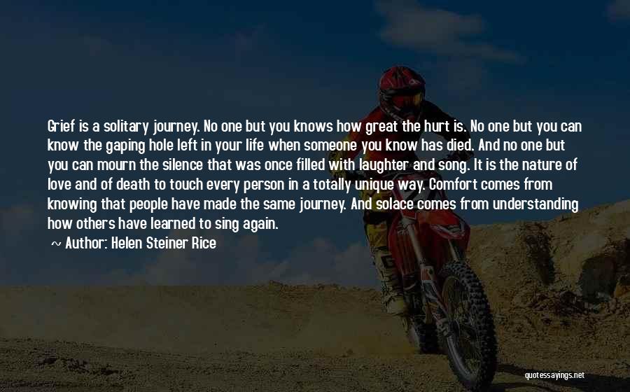 Love Hurt You Quotes By Helen Steiner Rice
