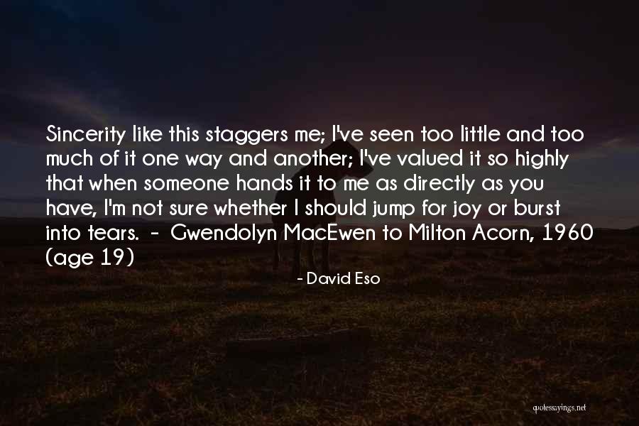 Love Hurts Too Much Quotes By David Eso Love Hurts Too Much Quotes By David Eso