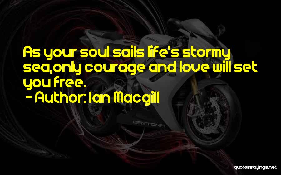 Love If You Love Something Set It Free Quotes By Ian Macgill
