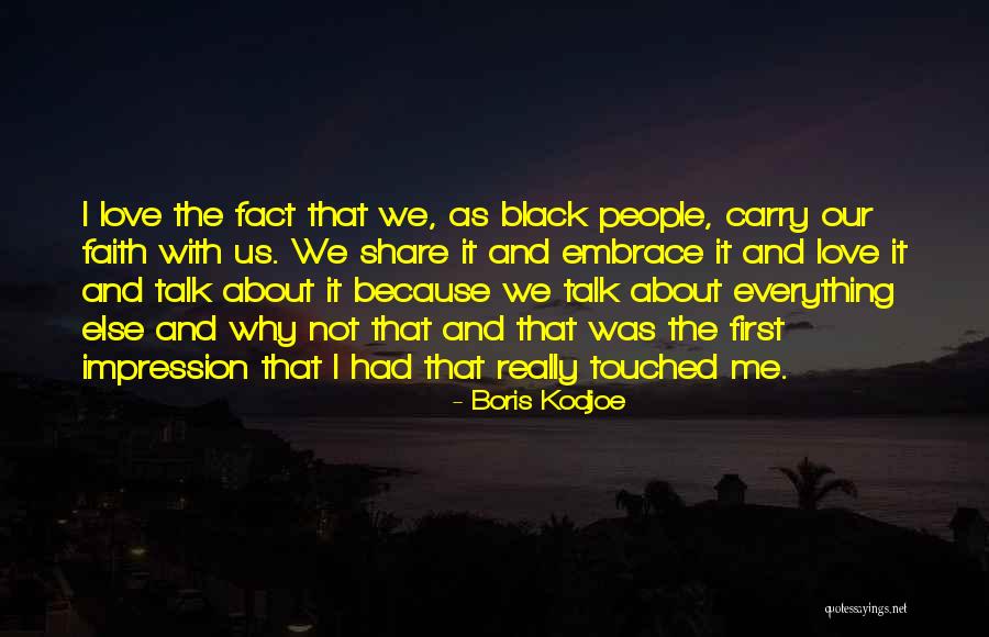 Love Impression Quotes By Boris Kodjoe Love Impression Quotes By Boris Kodjoe