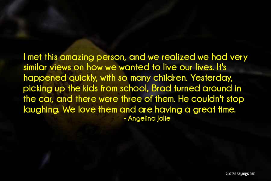Love In Car Quotes By Angelina Jolie Love In Car Quotes By Angelina Jolie