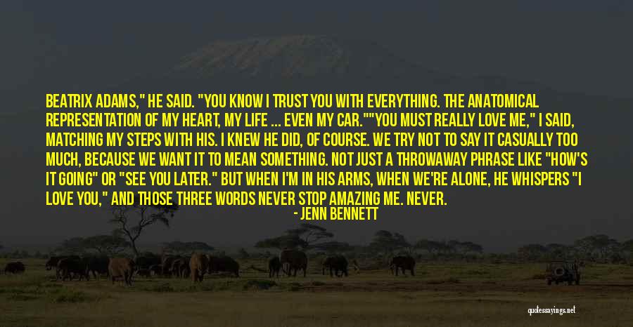 Love In Later Life Quotes By Jenn Bennett Love In Later Life Quotes By Jenn Bennett
