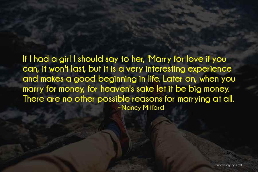 Love In Later Life Quotes By Nancy Mitford