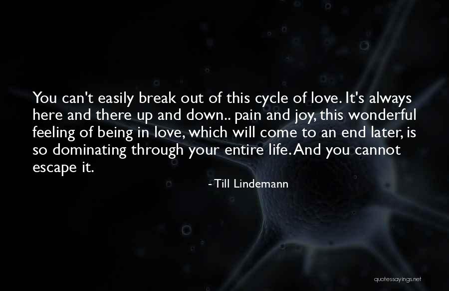 Love In Later Life Quotes By Till Lindemann