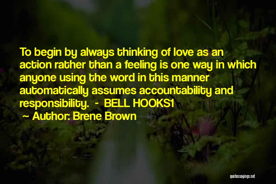 Love In One Word Quotes By Brene Brown