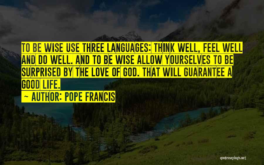 Love In Other Languages Quotes By Pope Francis