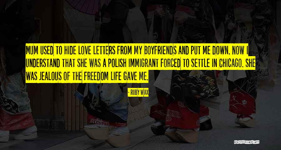Love In Polish Quotes By Ruby Wax Love In Polish Quotes By Ruby Wax