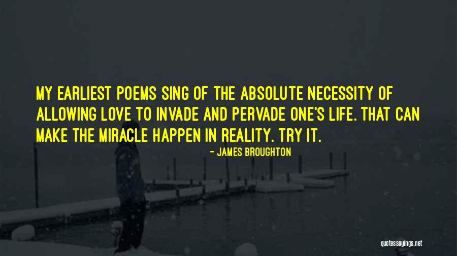 Love In Reality Quotes By James Broughton