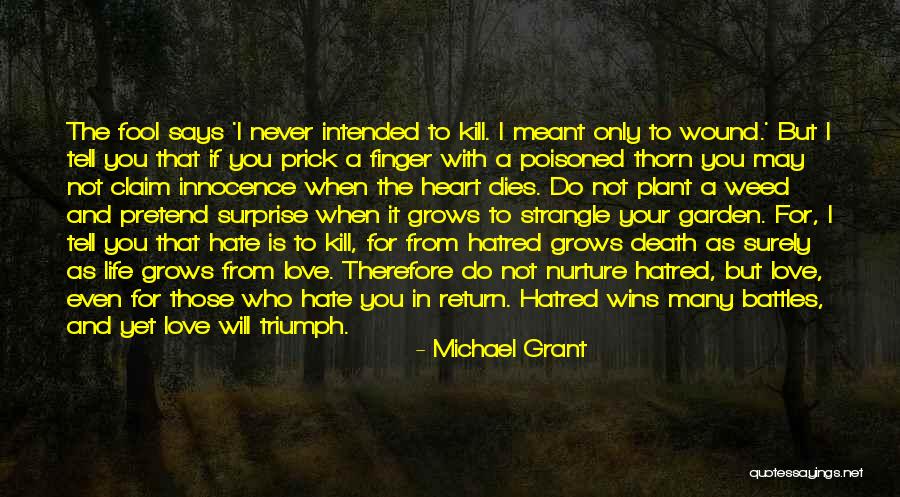 Love In Return Quotes By Michael Grant Love In Return Quotes By Michael Grant