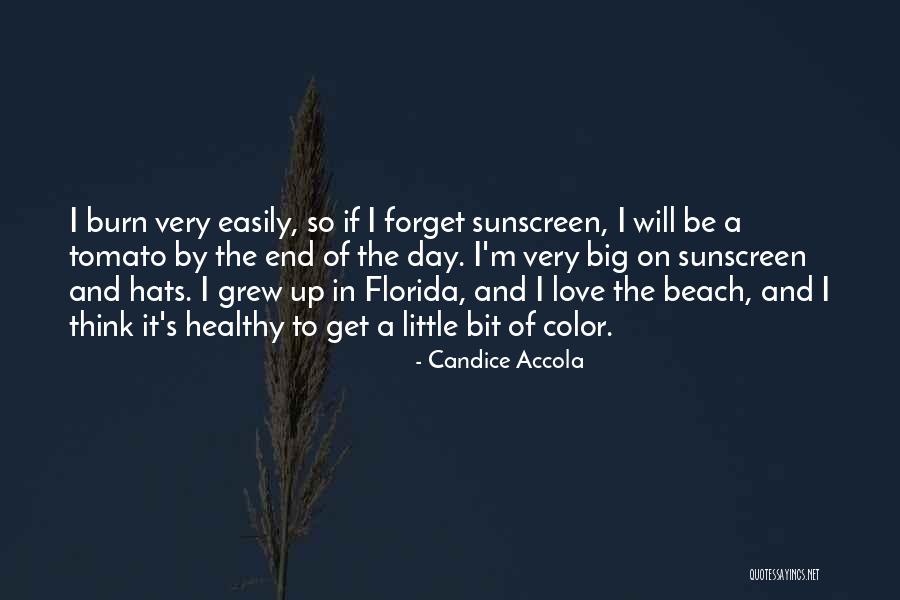 Love In The Beach Quotes By Candice Accola