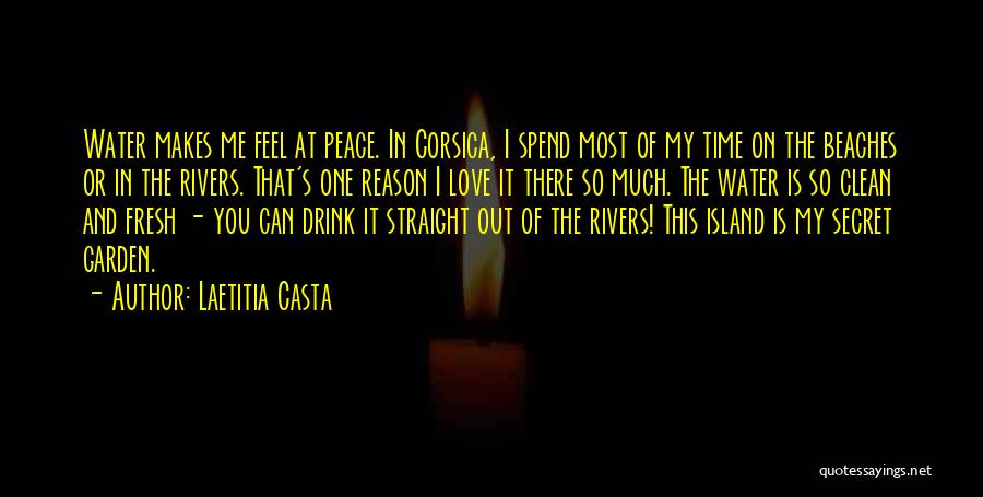 Love In The Beach Quotes By Laetitia Casta