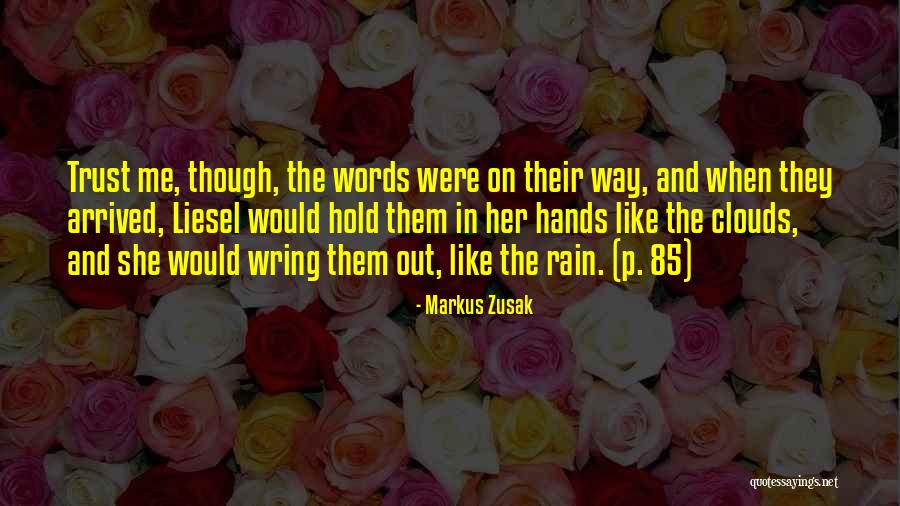 Love In The Book Thief Quotes By Markus Zusak