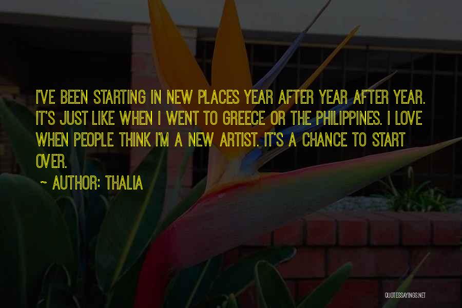 Love In The New Year Quotes By Thalia