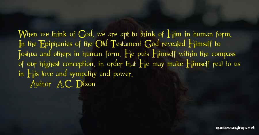 Love In The Old Testament Quotes By A.C. Dixon