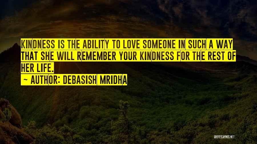 Love In Your Life Quotes By Debasish Mridha