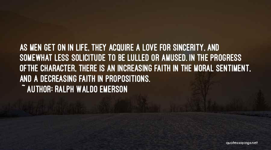 Love Increasing Quotes By Ralph Waldo Emerson